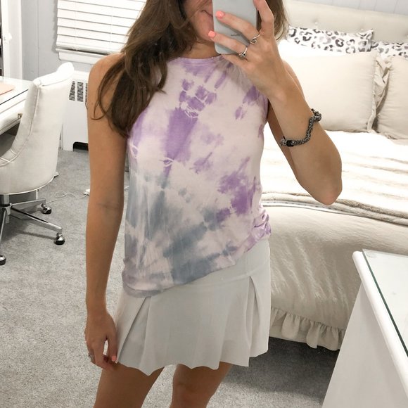 NWOT Athletic Tie Dye Workout Tank - Picture 2 of 5
